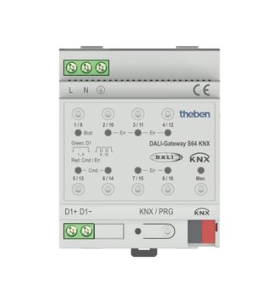 THEBEN 4940301 GATEWAY DALI/KNX S64