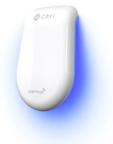 CDVI SOLARMW 13-56 MHZ/NFC MIFARE READER WHITE COLOR