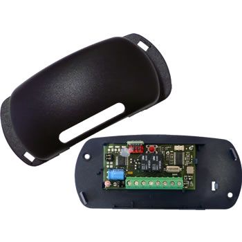 ALLMATIC 12005494 ASR2B 433/AP led IN BOX AM BLU 2-channel boxed board receiver with 8-pin terminal block