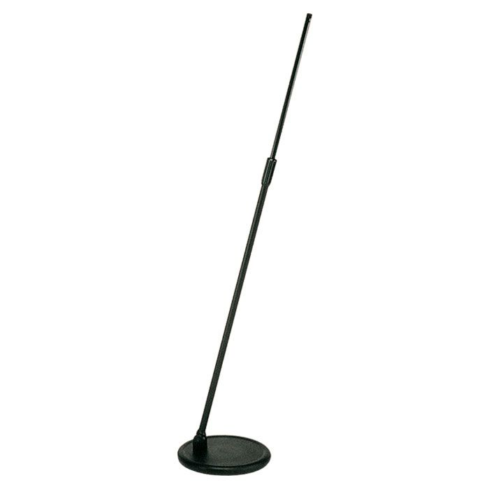 PASO B20-N Base rotonda da pavimento nera