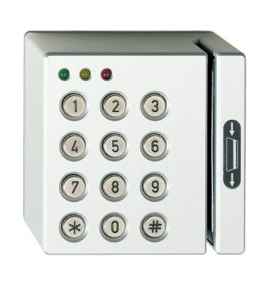 ARITECH ANTINTRUSIONE ATS1156 Lettore di banda magnetica con tastiera in alluminio per centrali della serie Advisor MASTER