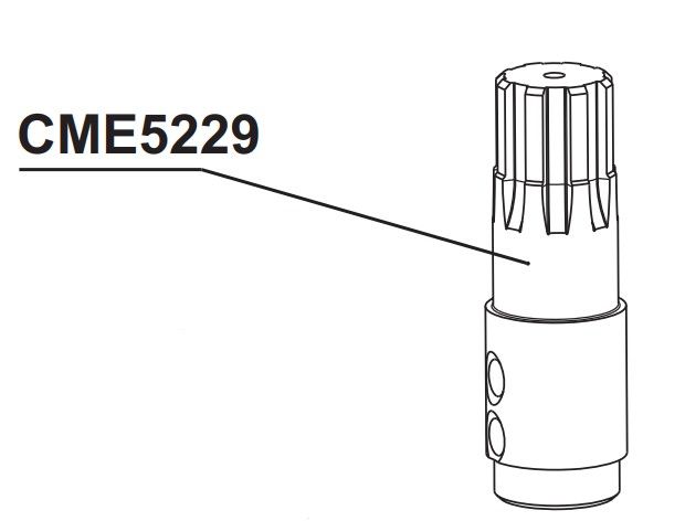 RIB CME5229 180 DUKE TOW SHAFT