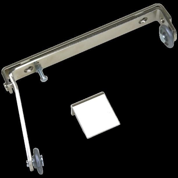 CDVI SELINOX DOOR LOCKING COORDINATOR - STEEL FINISH