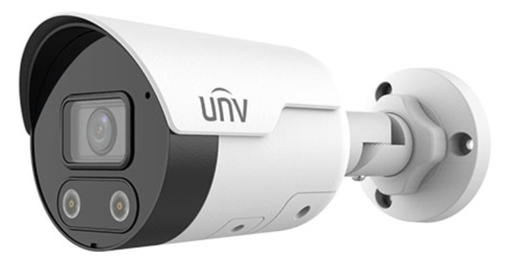 UNIVIEW IPC2124LE-ADF40KMC-WL Telecamera di rete bullet fissa HD ColorHunter Mini IR da 4 MP
