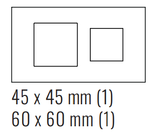 EKINEX EK-S2F-COP Rectangular Surface plate (71 and 20Venti ) in copper colour