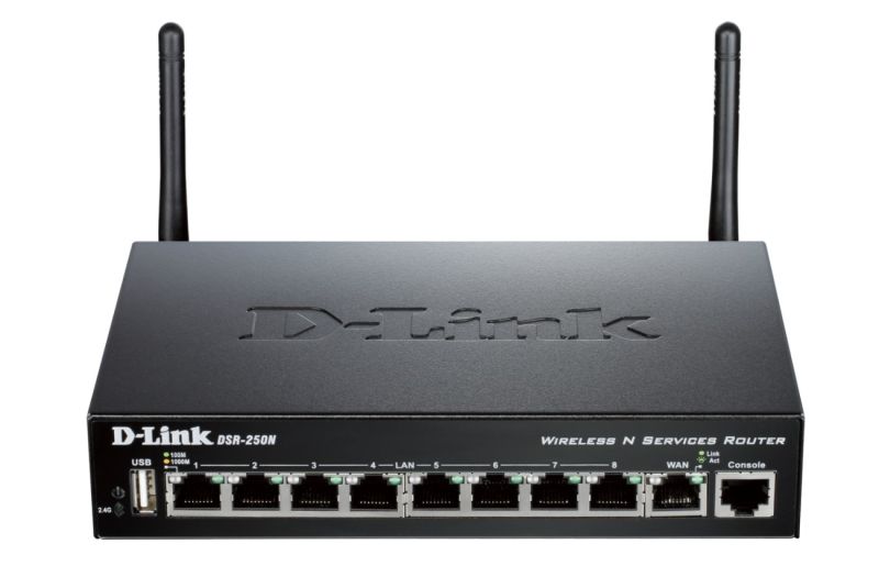 D-LINK DSR-250N WIRELESS N UNIFIED SERVICE ROUTER