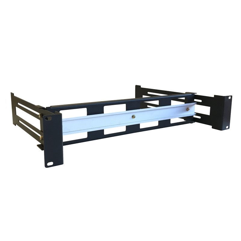 WP RACK WPN-AVA-DR01 BARRA DIN 2U PER RACK 19" NERA