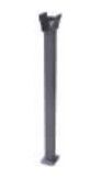 GIBIDI AJ01020 Painted fork support for both types of rod