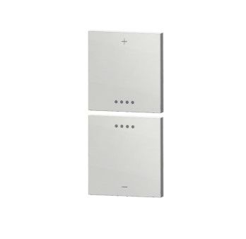 EKINEX EK-TQQ-GB-EP2 Confez. 2 tasti in alluminio stampati UV per termostati 
