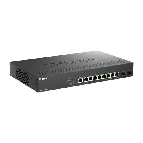 D-LINK DMS-1250-10SP 10PORT MULTI-GIGABIT MANAGED POE Switch Stand-Alon