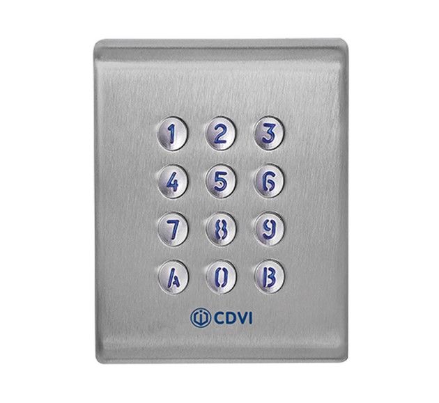 CDVI KCIN BLUETOOTH DIGICODE BACKLIT STAINLESS STEEL KEYBOARD