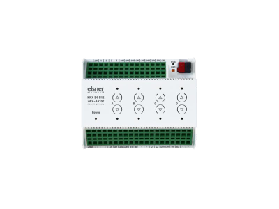 ELSNER 70533 KNX S4-B12 24 V KNX Actuator - 4 Drive Outputs - 12 Inputs
