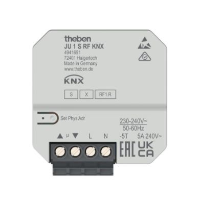 THEBEN 4941651 JU 1 S RF KNX