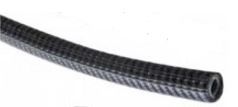 VIMO GURIG6 Guaina spiralata in acciaio ricoperto in gomma nera - diametro interno 6mm - diametro esterno 9mm. 