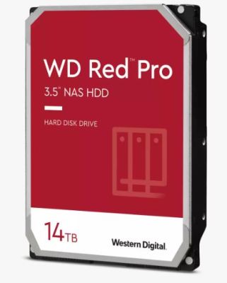 WESTERN-DIGITAL WD142KFGX WD Red Pro 3.5 Pollici 14TB HDD Cache 64MB 