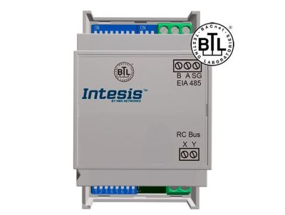 INTESIS INBACMHI001R100 Sistemi FD e VRF Mitsubishi Heavy Industries all'interfaccia BACnet MS/TP - 1 unità