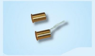VIMO CTI020 Brass recessed contact, diameter 10 mm, non-ferrous surfaces
