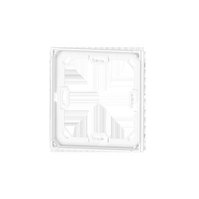 EKINEX EK-TAQ-1-NFW Confezione 1 pz telaio adattatore bianco per placca 'NF