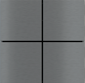 EKINEX EK-TQQ-GBS Kit 4 tasti FF (Form/Flank/NF) 2016 quadrati (40x40mm)