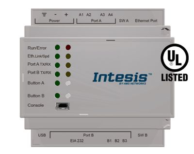 INTESIS INKNXMEB0600000 M-BUS to KNX TP Gateway - 60 devices
