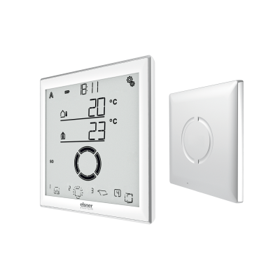 ELSNER 10144 Solexa II Display- White/Aluminum Remote Control (Display Only)
