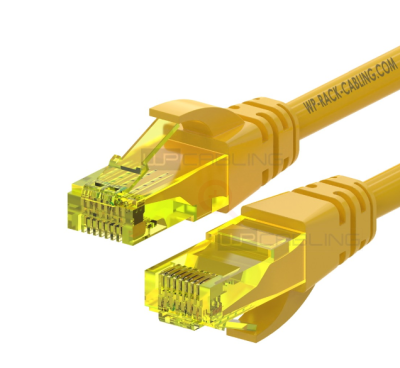 WP RACK WPC-PAT-6AU050Y PATCH CABLE CAT.6A U-UTP 5 m. LS0H YELLOW