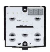EELECTRON RH07A01KNX-3 BLACK KNX CAPACITIVE THERMOSTAT/HUMIDISTAT