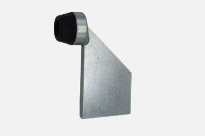 DOMOTIME GSSLW100 Sliding gate stop to weld, height 100mm