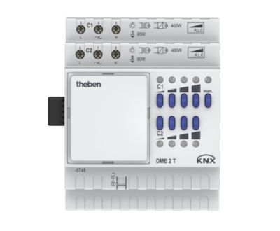 THEBEN 4930275 DME 2T KNX ATTUATORE DIMMER 2X400W ESP