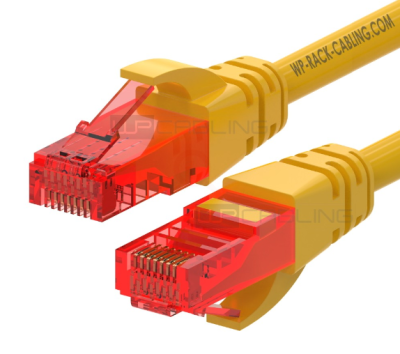 WP RACK WPC-PAT-5U050Y PATCH CABLE CAT.5E U/UTP 5.0m YELLOW