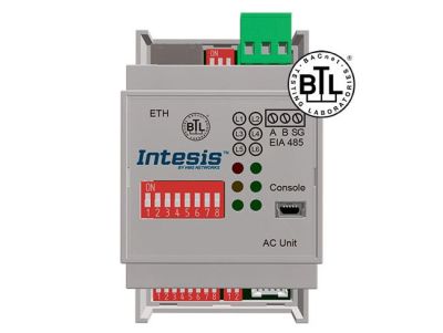 INTESIS INBACPAN001I000 Unità CA Panasonic Etherea all'interfaccia BACnet IP/MSTP - 1 unità