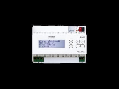 ELSNER 70142 KNX PS640-IP Alimentatore KNX con Router