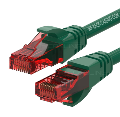 WP RACK WPC-PAT-6U005G PATCH CABLE CAT.6 UTP, 0.5m GREEN