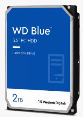 WESTERN-DIGITAL WD20EARZ WD Blue Sata 3.5 Pollici HDD 2TB Cache 64MB
