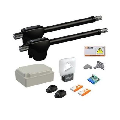 ROGER KIT MONOS4/220GO GEAR MOTOR KIT FOR DOORS UP TO 4 METERS - 230V