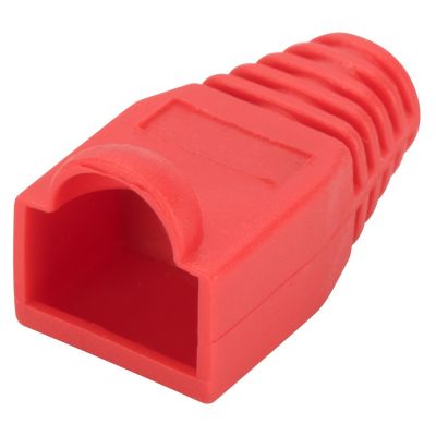 WP RACK WPC-MDA-B88-R COPRI PLUG RJ45 8P8C CON SERRACAVO, ROSSO