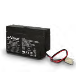 ELMO B0.812G Batteria e-Vision AGM 0,8 Ah / 12 V per centrali HERCOLA