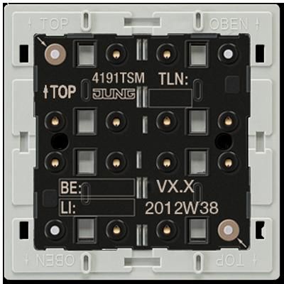 JUNG 4191TSM Modulo per sensore a tasti KNX con acc. bus integrato Universal- 1 canale