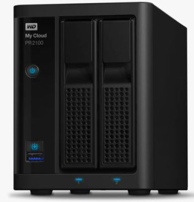 WESTERN-DIGITAL WDBBCL0120JBK My Cloud PR2100 12TB 