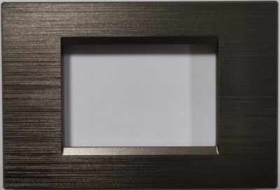 MAPAM 8003SL-7 8003SL-7 Art 3P Dark Brown Brushed Technopolymer Plate