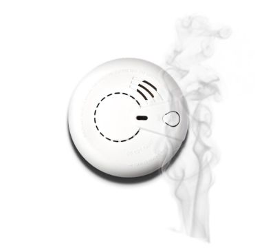 ELDES FUMEREX Wireless stand alone sensor with integrated GSM module. Electrochemical carbon monoxide (CO) detector and photoelectronic smoke detector