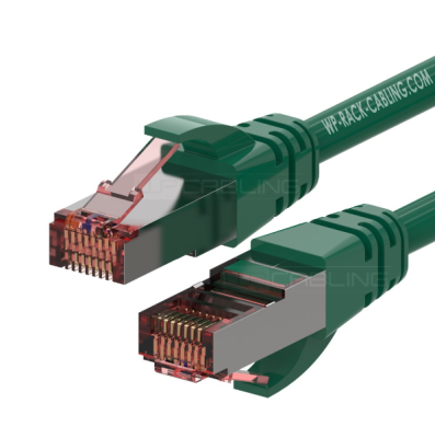WP RACK WPC-PAT-6SF002G PATCH CABLE CAT.6 S-FTP 0.2m. LS0H GREEN