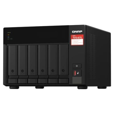 QNAP TVS-675-8G 6-BAY NAS ZHAOXIN KX-U6580 8C/8T