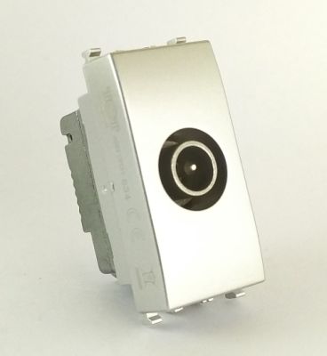 MAPAM 634A Presa TV Passante Gem 634A Alluminio