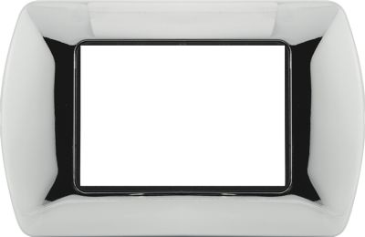 MAPAM 8803-04 Placca Metallo Art 8803-04 3P Cromo