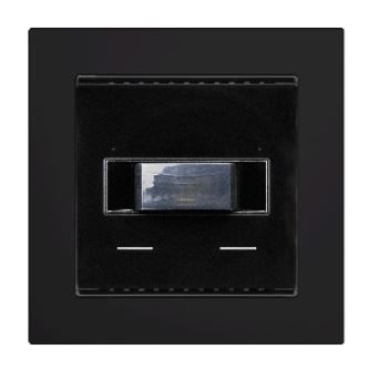ELSNER 70853 KNX T-L-Pr-UP Touch CH Presence, Brightness and Temperature Sensor, black
