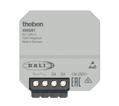 THEBEN 4800414 LUXORliving iON4 KNX 4CAN PUSHBUTTON PANEL + TEMP