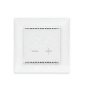 ELSNER 70981 Cala KNX T 101 CH- white RAL 9010 Room Temperature