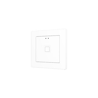 ZENNIO ZVIT55X1W ZVIT55X1W Tecla 55 X1 Backlit capacitive touch switch (55 x 55 mm), 1 button, white