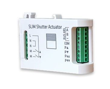 COMBIVOX 64.12.00 SLIM Shutter Actuator — BUS shutter home automation actuator module